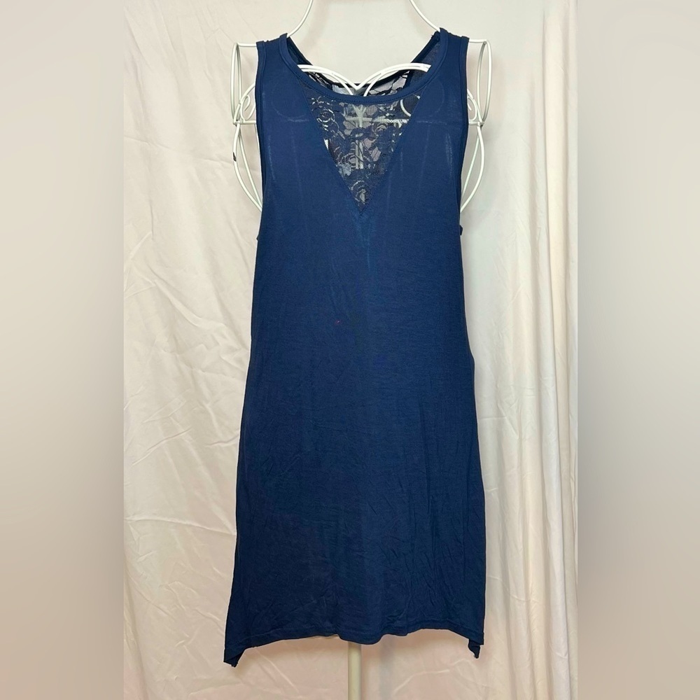 14th & Union Tank Top Navy Size Small NWT